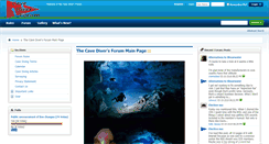 Desktop Screenshot of cavediver.net